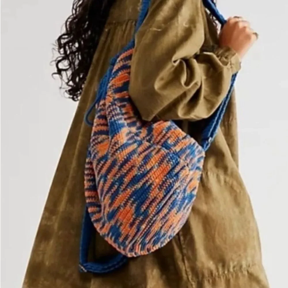 NWOT Free People Montana Crochet Backpack- So cool in crochet backpack